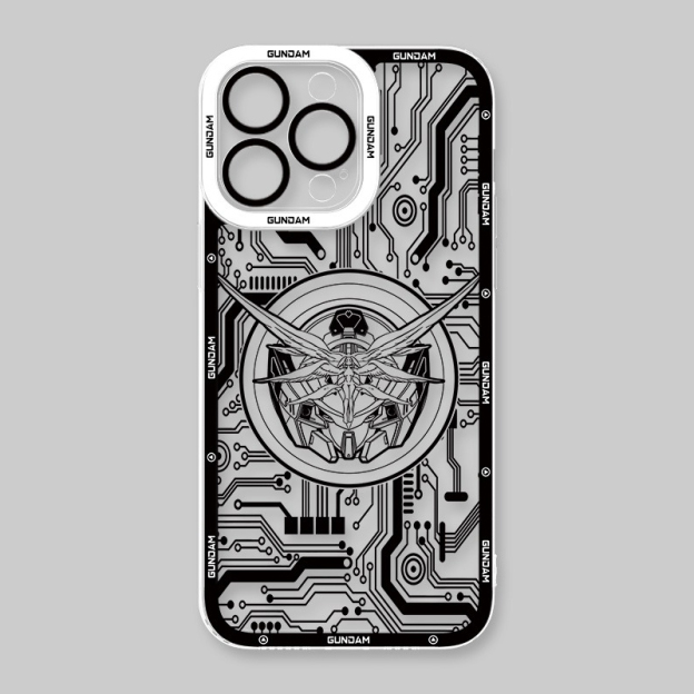 機動戰士鋼彈天使眼透明防摔軟殼