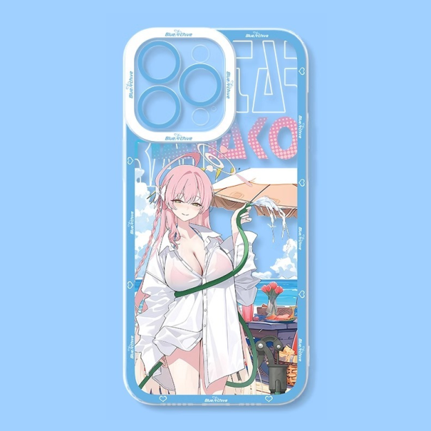 蘋果 系列蔚藍檔案天使眼透明防摔軟殼