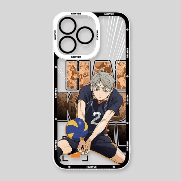 排球少年天使眼透明防摔軟殼