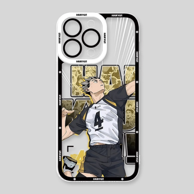 排球少年天使眼透明防摔軟殼