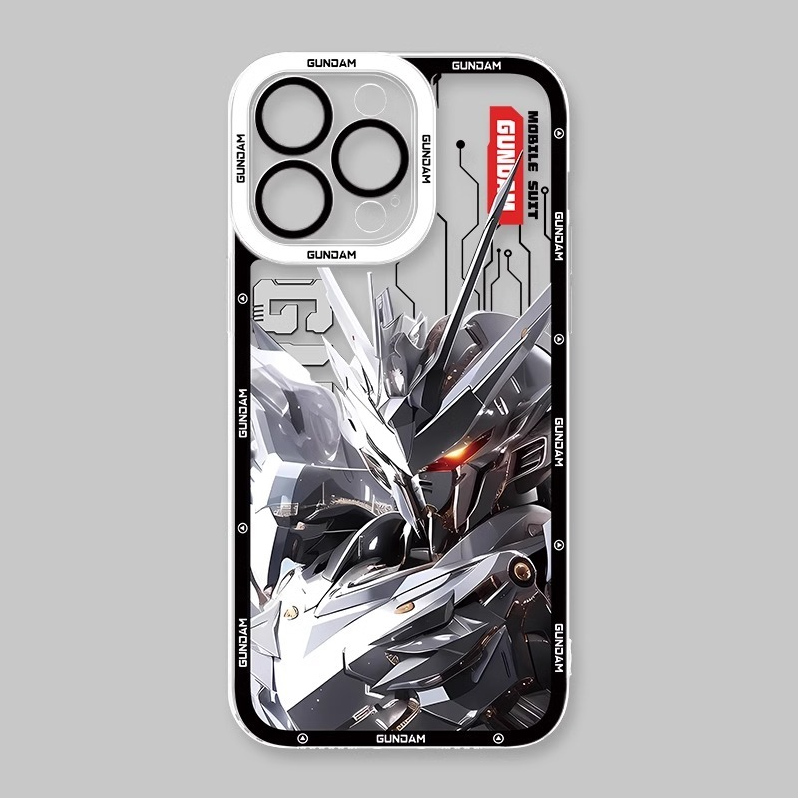 蘋果 系列機動戰士鋼彈天使眼透明防摔軟殼