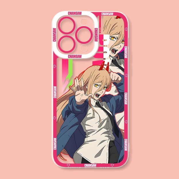 鏈鋸人天使眼透明防摔軟殼