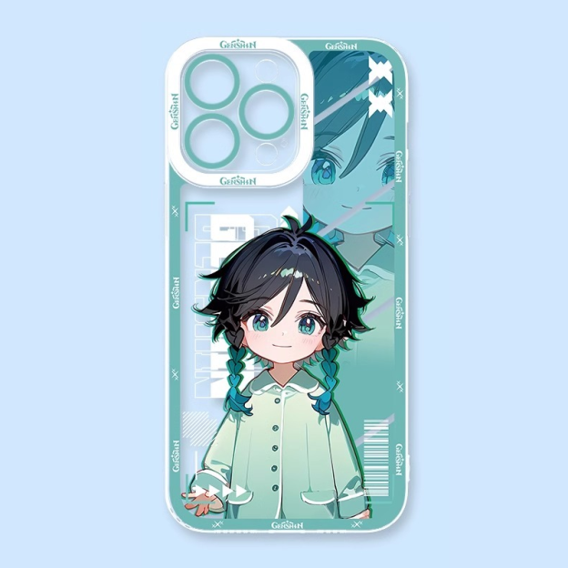 原神睡衣天使眼透明防摔軟殼