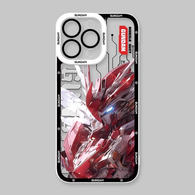 蘋果 系列機動戰士鋼彈天使眼透明防摔軟殼