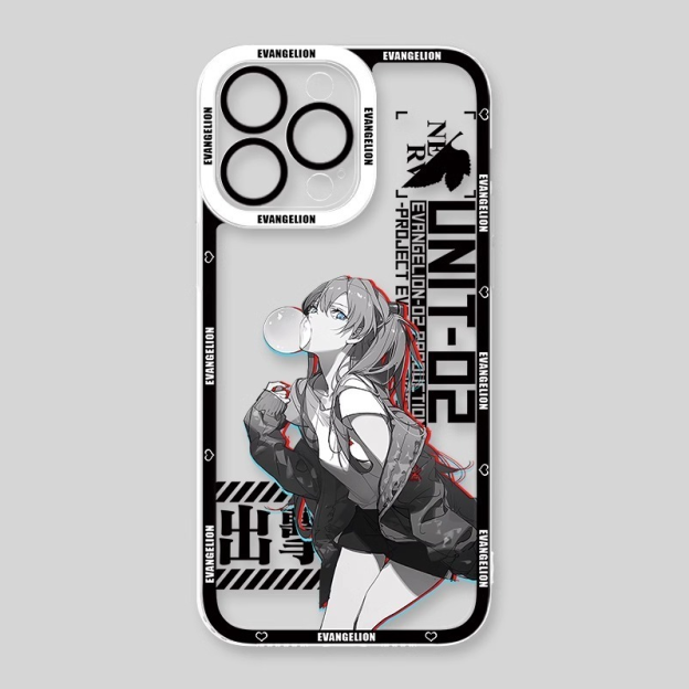 蘋果 系列eva新世紀福音戰士天使眼透明防摔軟殼