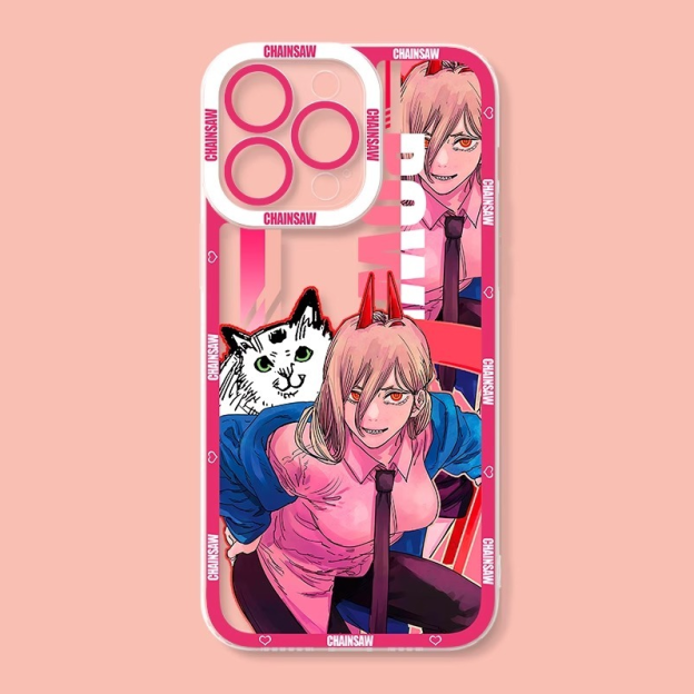 鏈鋸人天使眼透明防摔軟殼