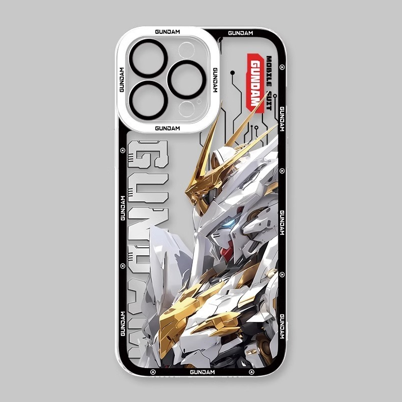 蘋果 系列機動戰士鋼彈天使眼透明防摔軟殼