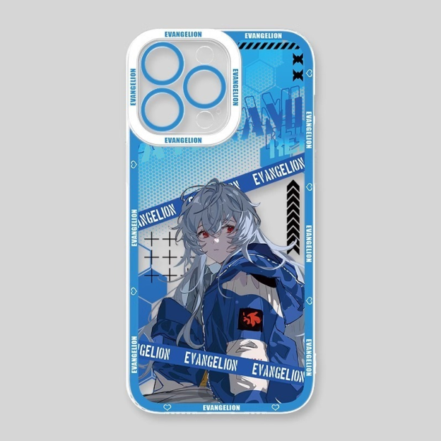 蘋果 系列eva新世紀福音戰士天使眼透明防摔軟殼