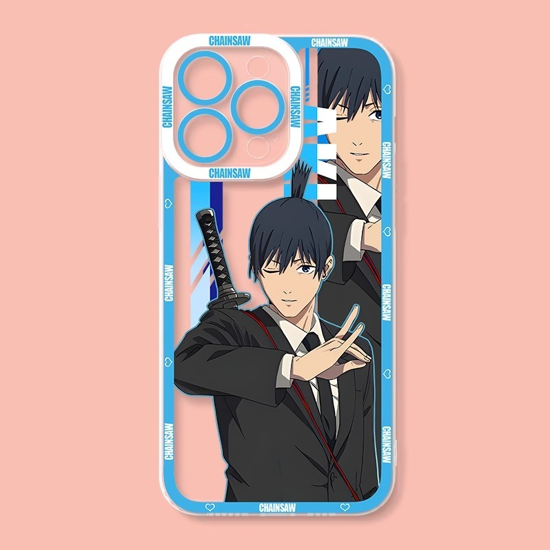 鏈鋸人天使眼透明防摔軟殼