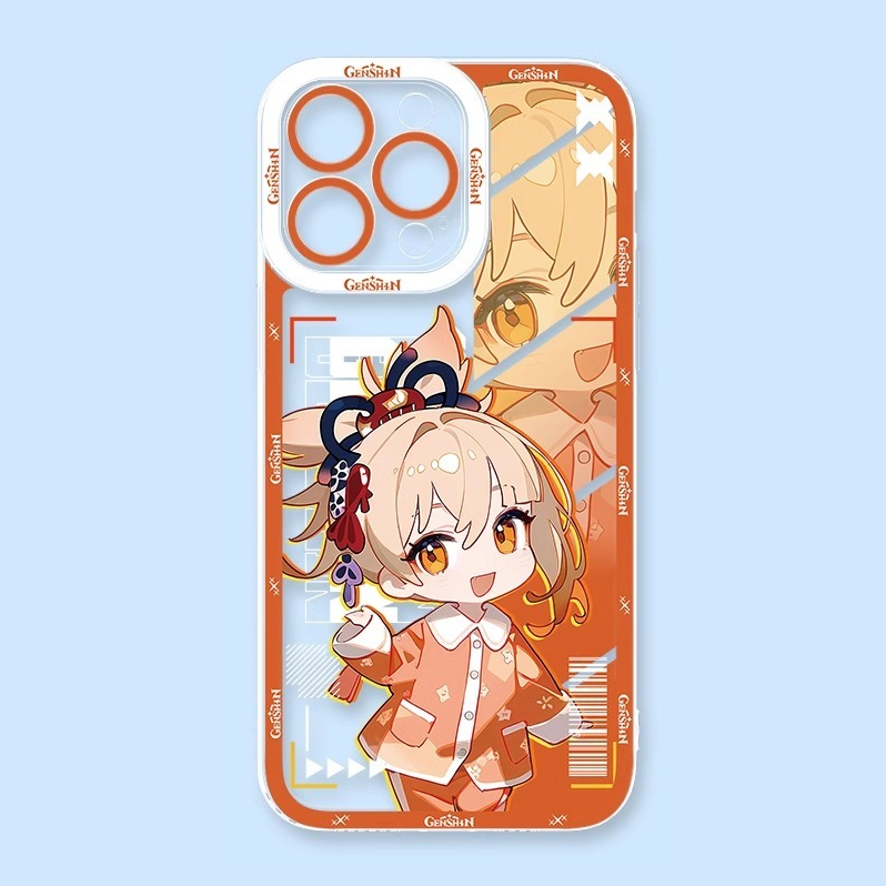 原神睡衣天使眼透明防摔軟殼