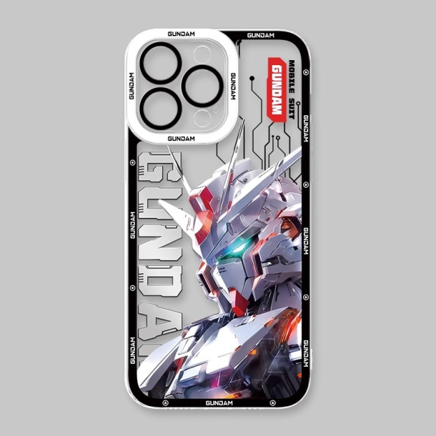 蘋果 系列機動戰士鋼彈天使眼透明防摔軟殼