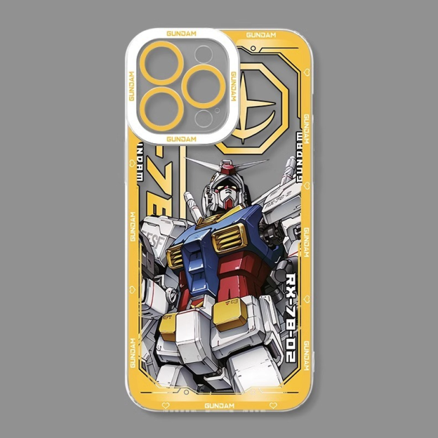 蘋果 系列機動戰士鋼彈天使眼透明防摔軟殼