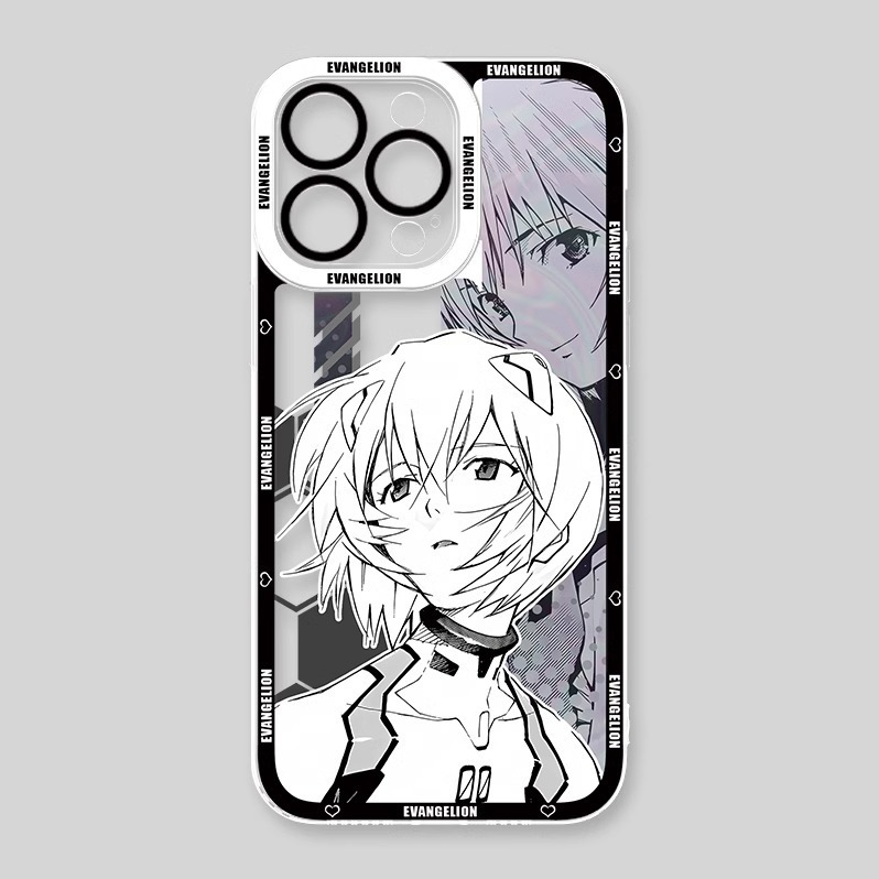 蘋果 系列eva新世紀福音戰士天使眼透明防摔軟殼