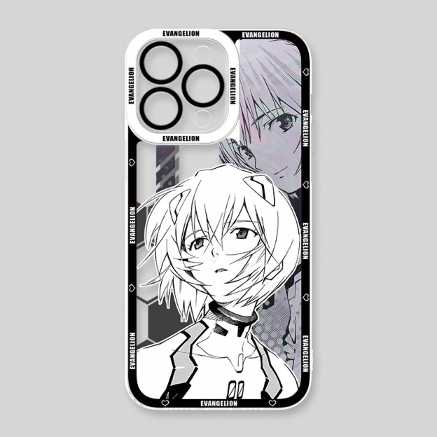 蘋果 系列eva新世紀福音戰士天使眼透明防摔軟殼