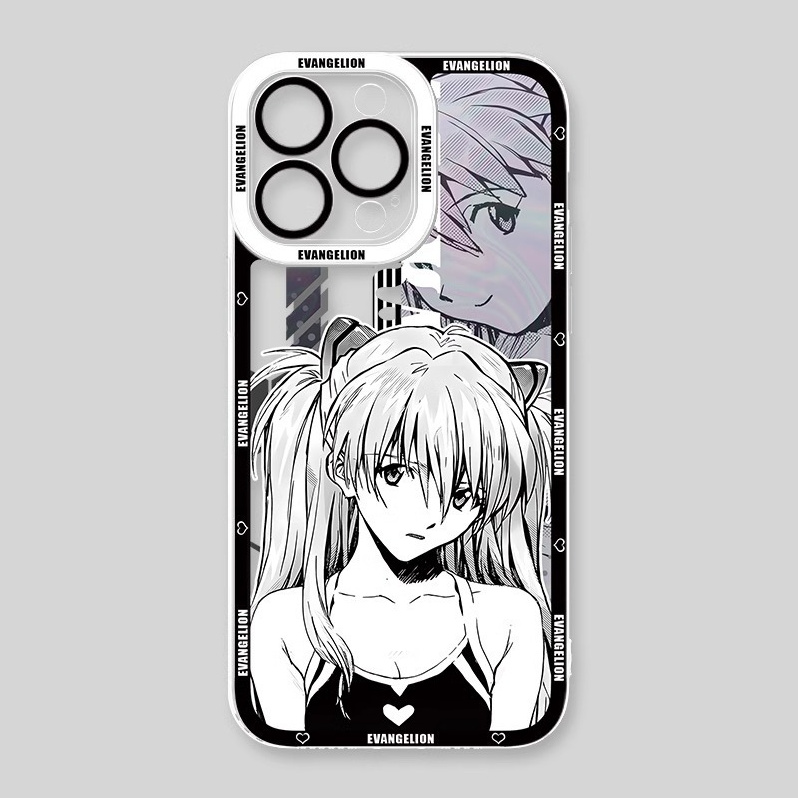 蘋果 系列eva新世紀福音戰士天使眼透明防摔軟殼