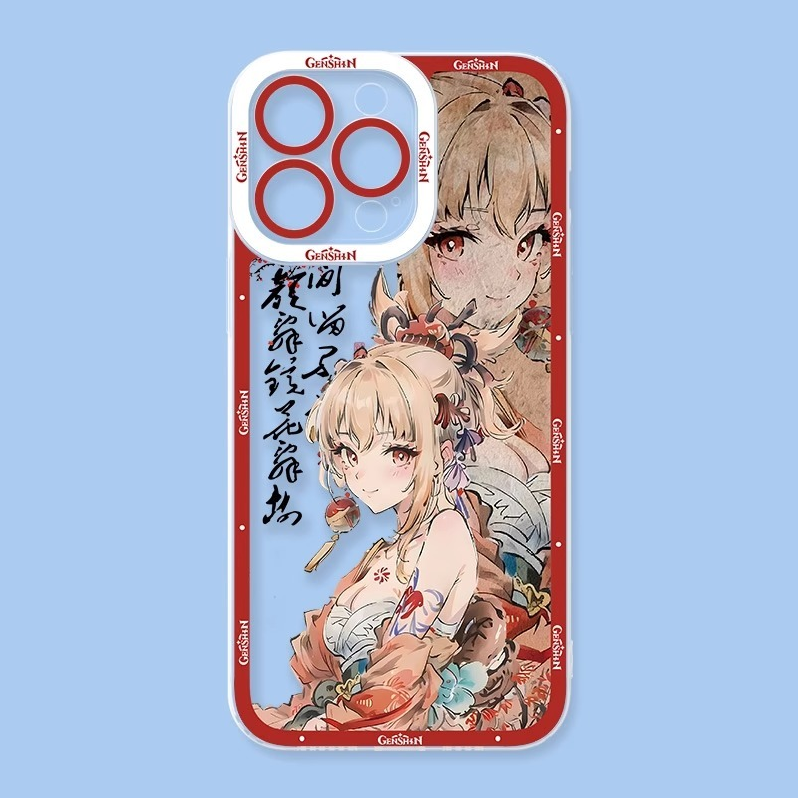 原神古風天使眼透明防摔軟殼