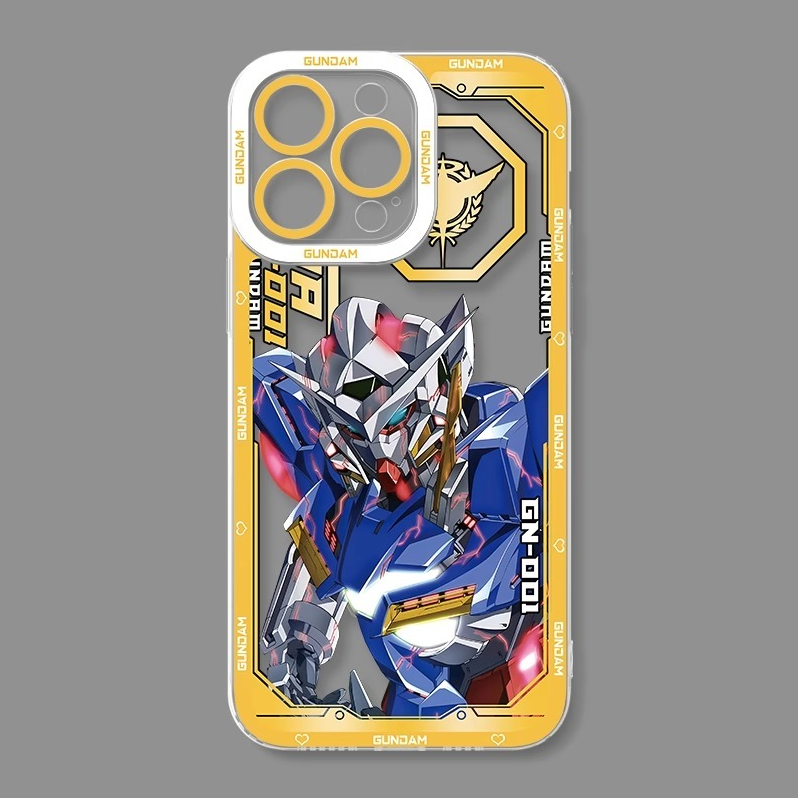 蘋果 系列機動戰士鋼彈天使眼透明防摔軟殼