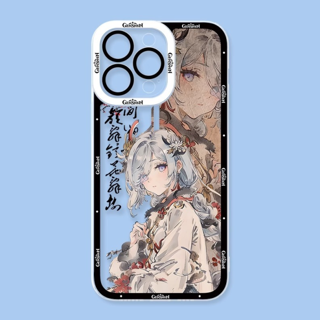 原神古風天使眼透明防摔軟殼