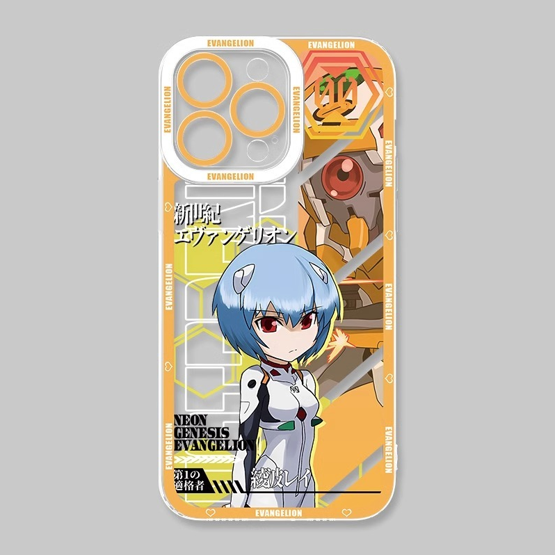 蘋果 系列eva新世紀福音戰士天使眼透明防摔軟殼