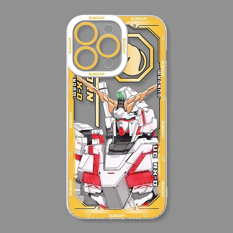 蘋果 系列機動戰士鋼彈天使眼透明防摔軟殼