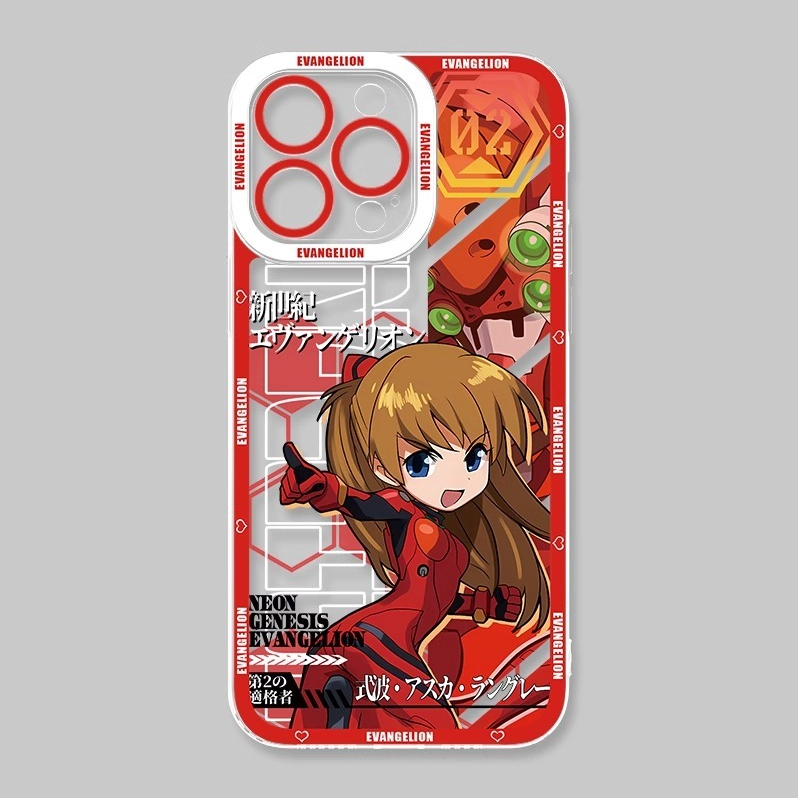 蘋果 系列eva新世紀福音戰士天使眼透明防摔軟殼