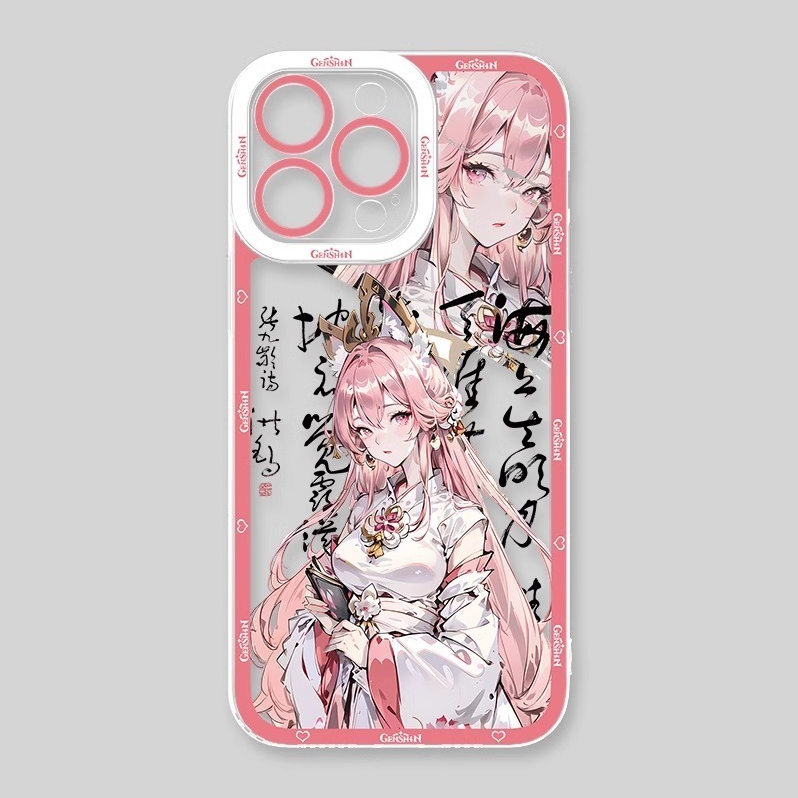 原神古風天使眼透明防摔軟殼