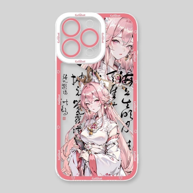 原神古風天使眼透明防摔軟殼