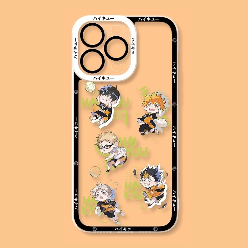 排球少年天使眼透明防摔軟殼