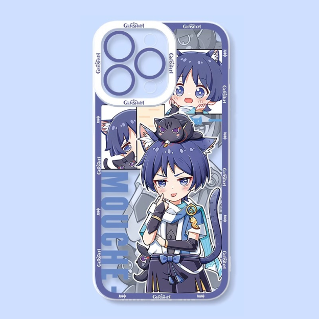 原神睡衣天使眼透明防摔軟殼