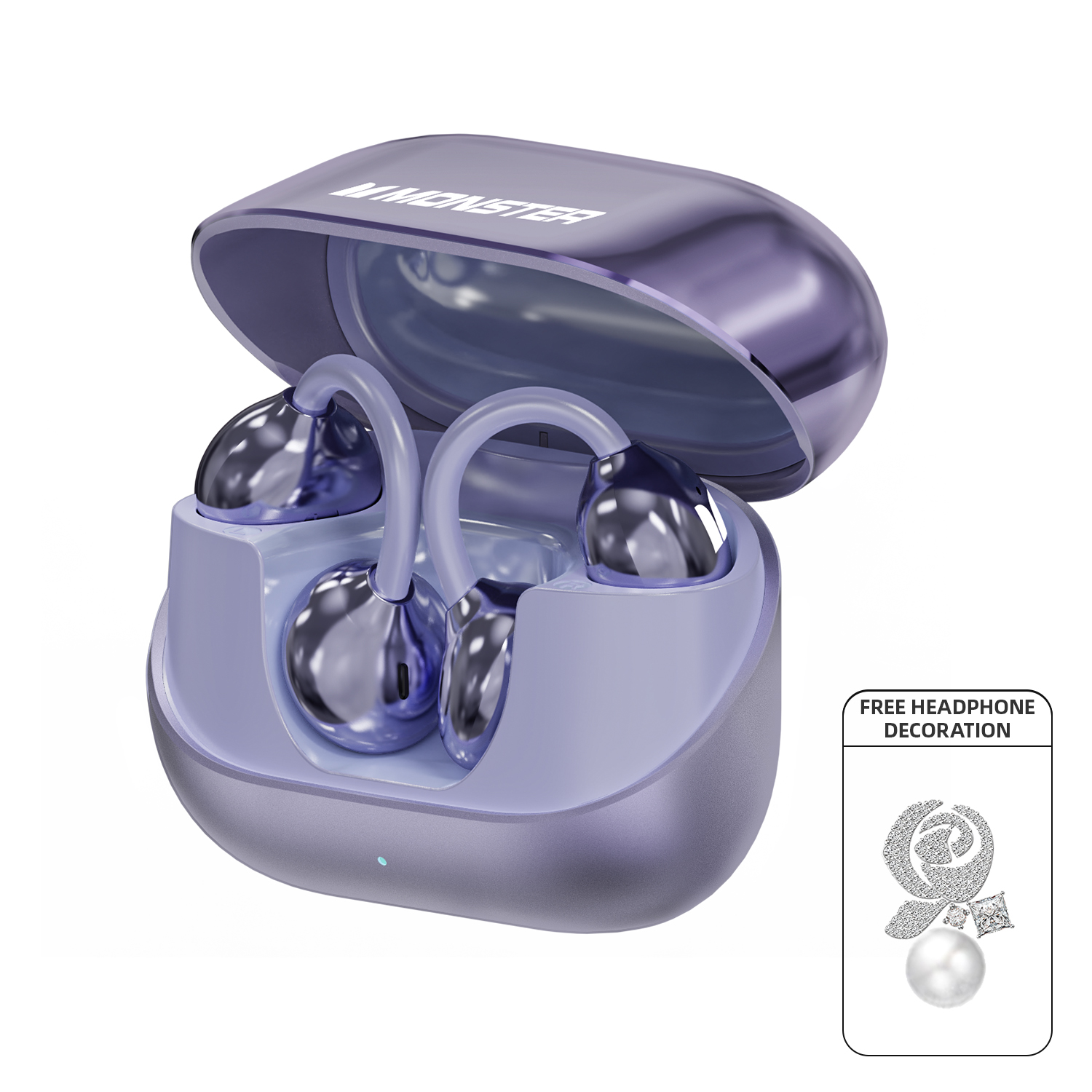 Monster AC235 Open-Ear Bluetooth 6.0