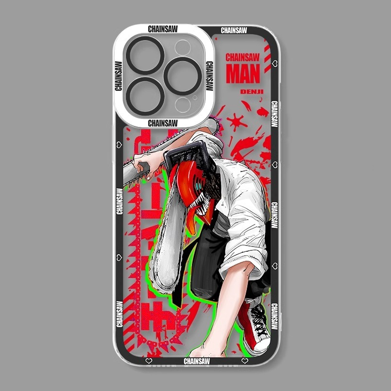 鏈鋸人天使眼透明防摔軟殼