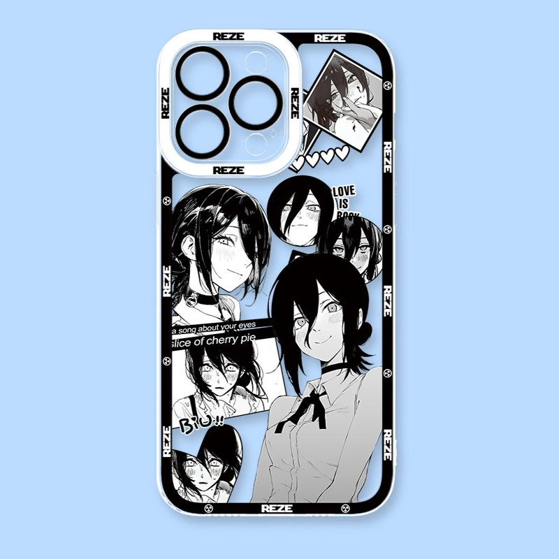 鏈鋸人天使眼透明防摔軟殼