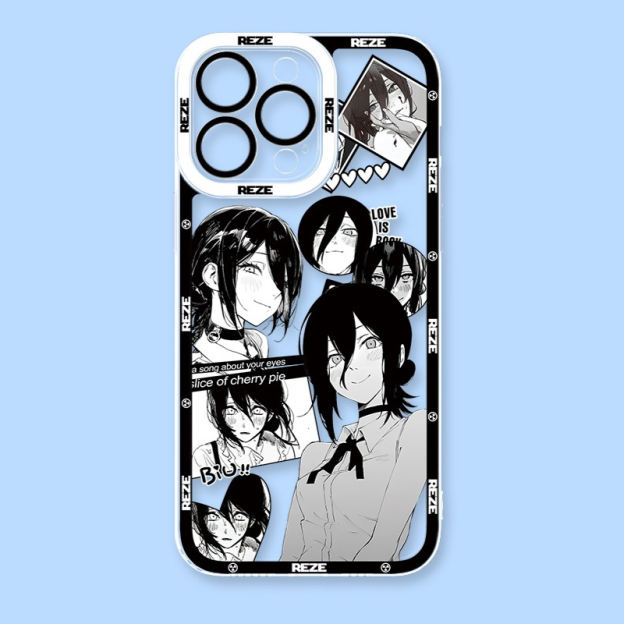 鏈鋸人天使眼透明防摔軟殼