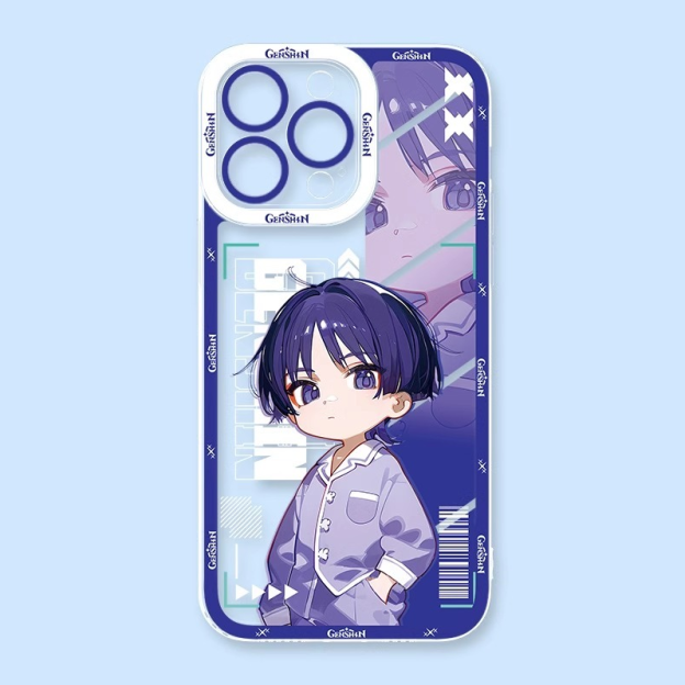 原神睡衣天使眼透明防摔軟殼