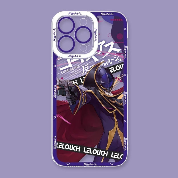 反叛的魯路修天使眼透明防摔軟殼