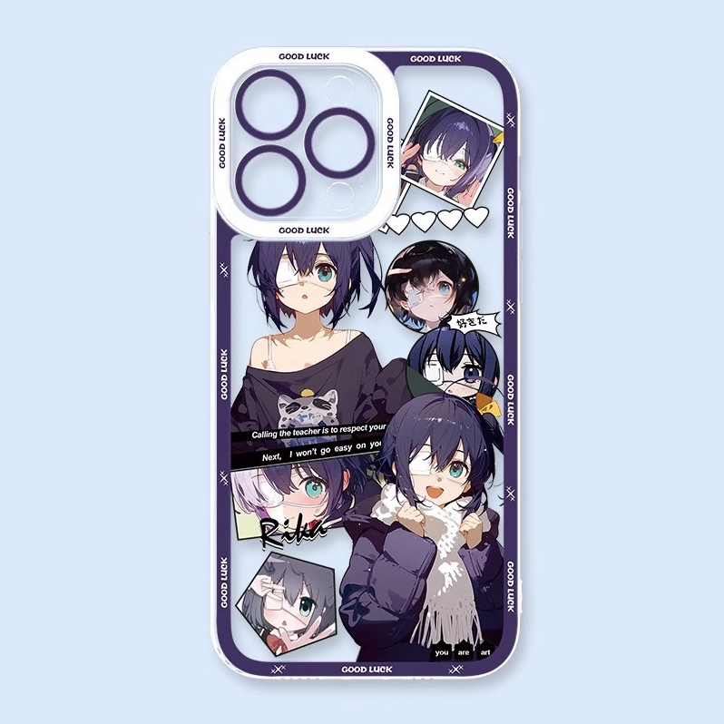 中二病也要談戀愛天使眼透明防摔軟殼