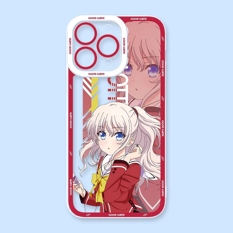 友利奈緒天使眼透明防摔軟殼