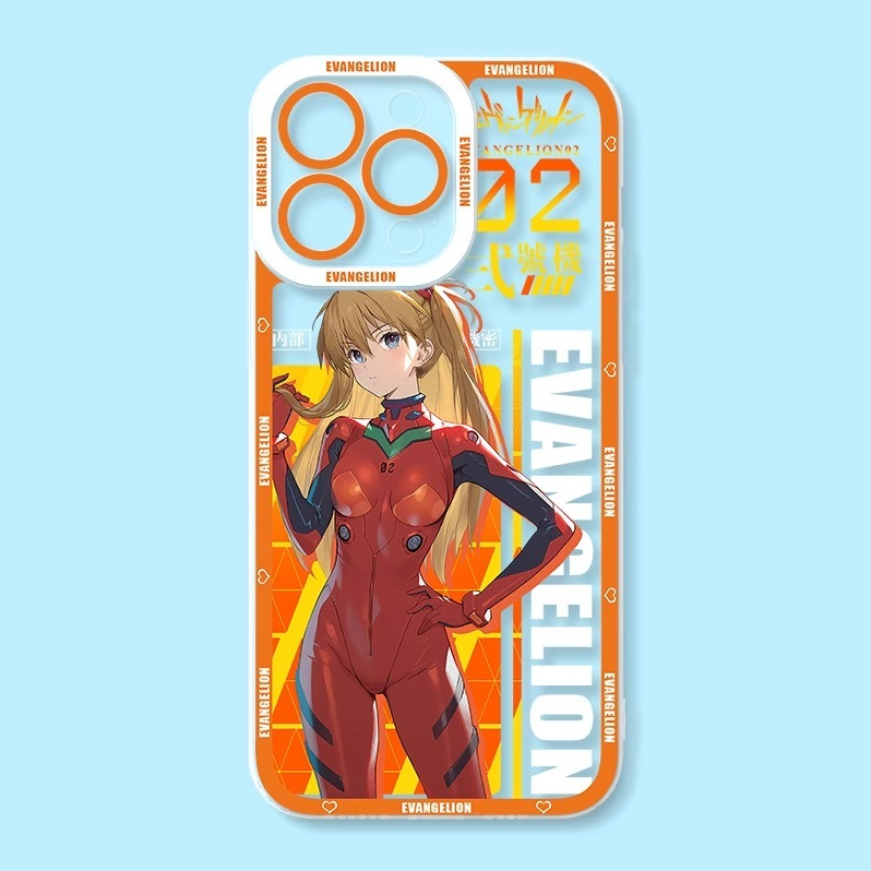 蘋果 系列eva新世紀福音戰士天使眼透明防摔軟殼