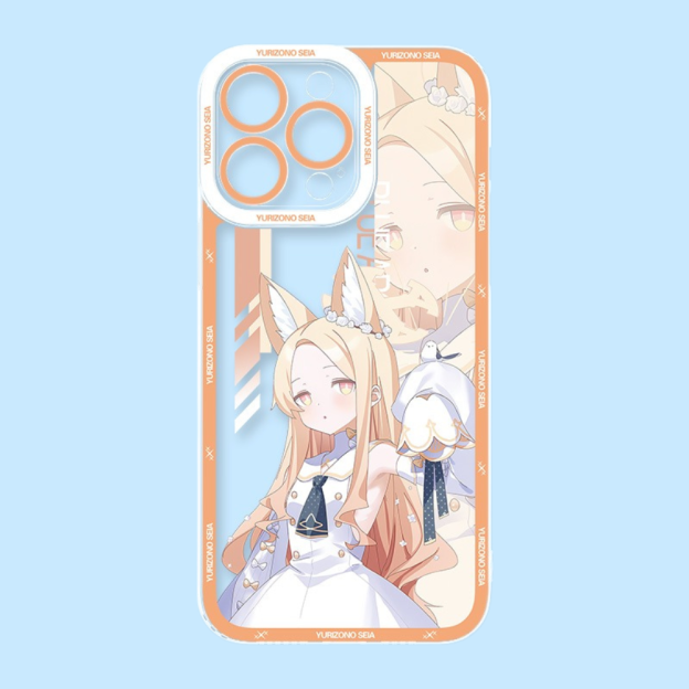 蔚藍檔案天使眼透明防摔軟殼