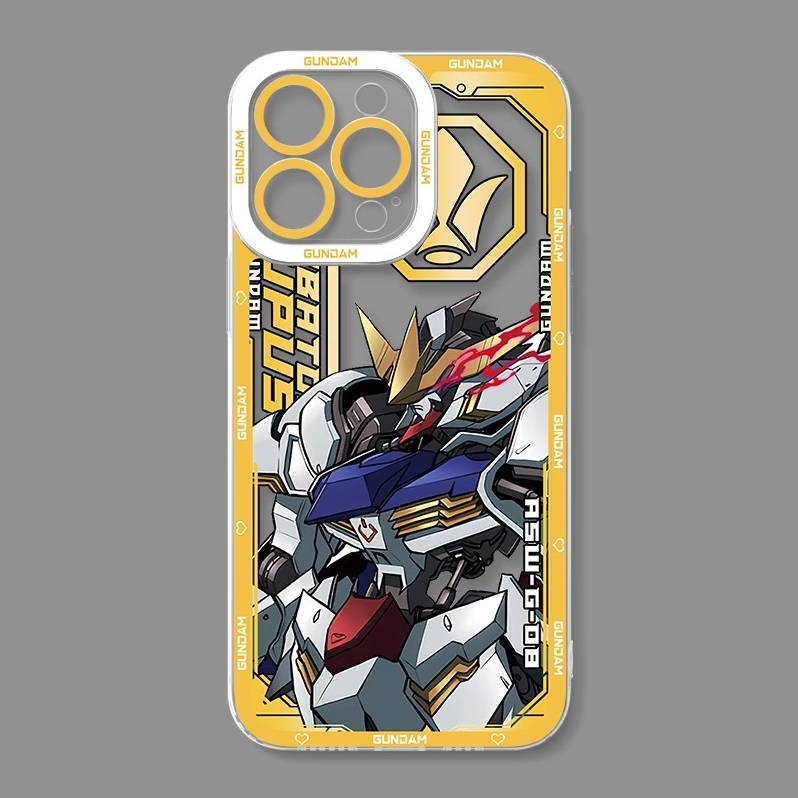 蘋果 系列機動戰士鋼彈天使眼透明防摔軟殼