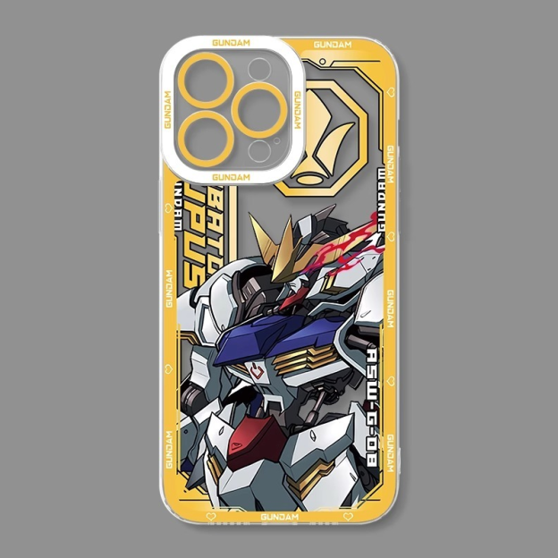 蘋果 系列機動戰士鋼彈天使眼透明防摔軟殼