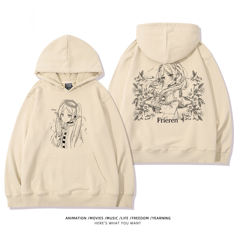 葬送的芙莉蓮新款 親子情侶男女款連帽衛衣-ZUIHANG SHOP