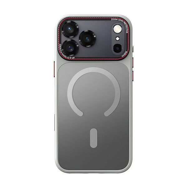 iPhone Matte Metal Lens Case