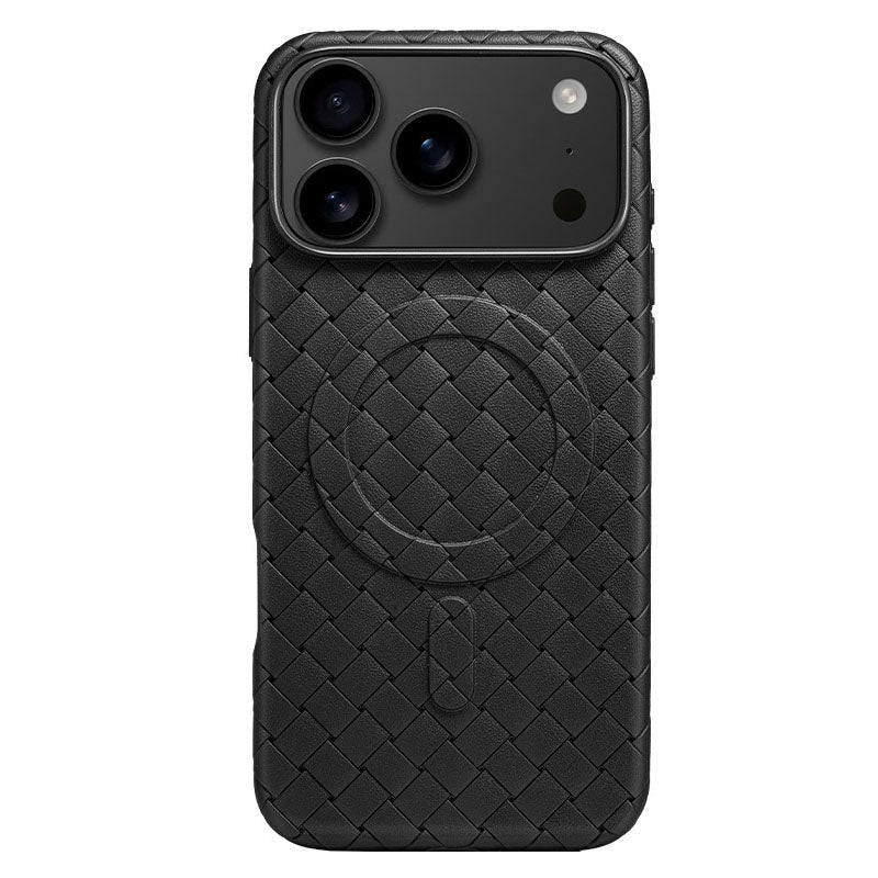 iPhone Woven Leather Case