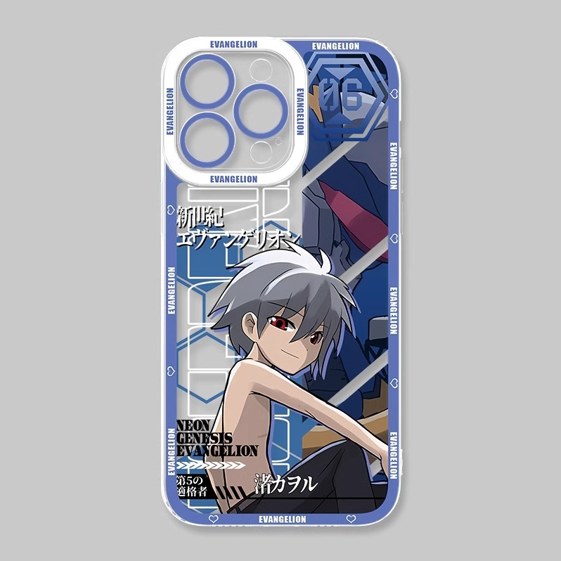 蘋果 系列eva新世紀福音戰士天使眼透明防摔軟殼