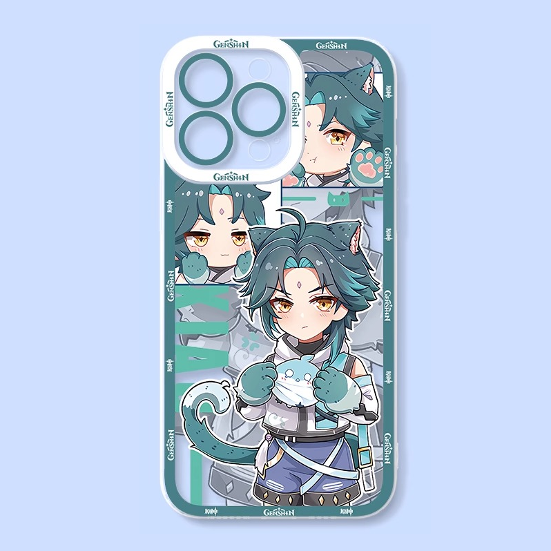 原神睡衣天使眼透明防摔軟殼