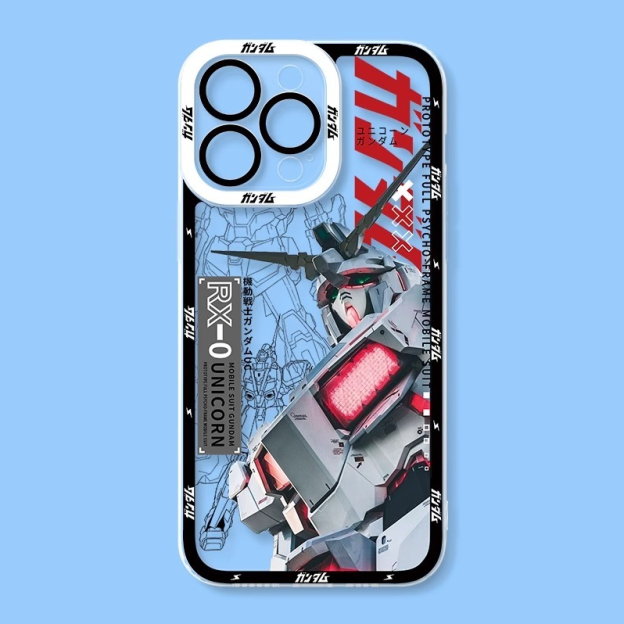 蘋果 系列機動戰士鋼彈天使眼透明防摔軟殼