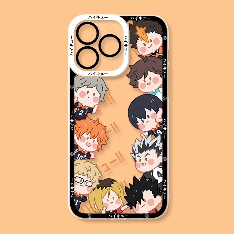 排球少年天使眼透明防摔軟殼