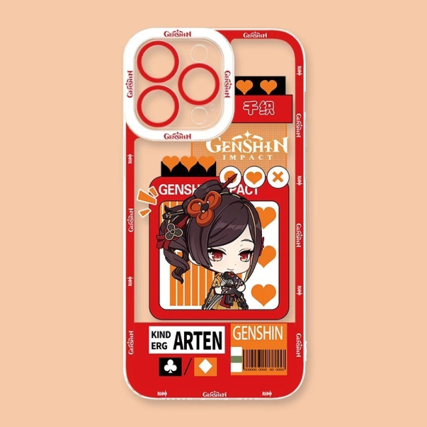 原神天使眼透明防摔軟殼