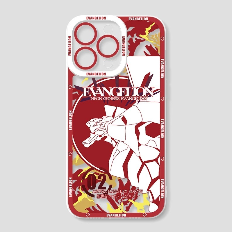 蘋果 系列eva新世紀福音戰士天使眼透明防摔軟殼